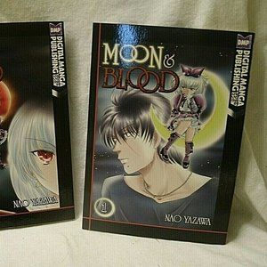 Moon & Blood Vols 1 & 2 Manga Nao Yazawa